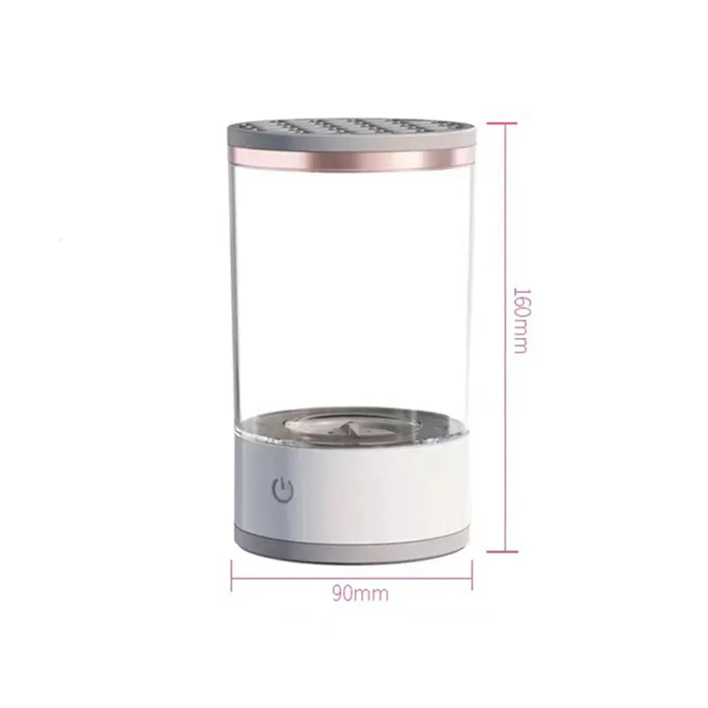 Limpiador automático de brochas de maquillaje