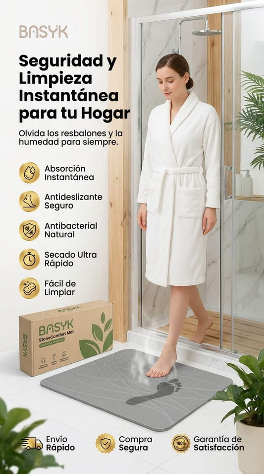 Tapete De Piedra Gris® StoneComfort Bath Mat  60x40CM
